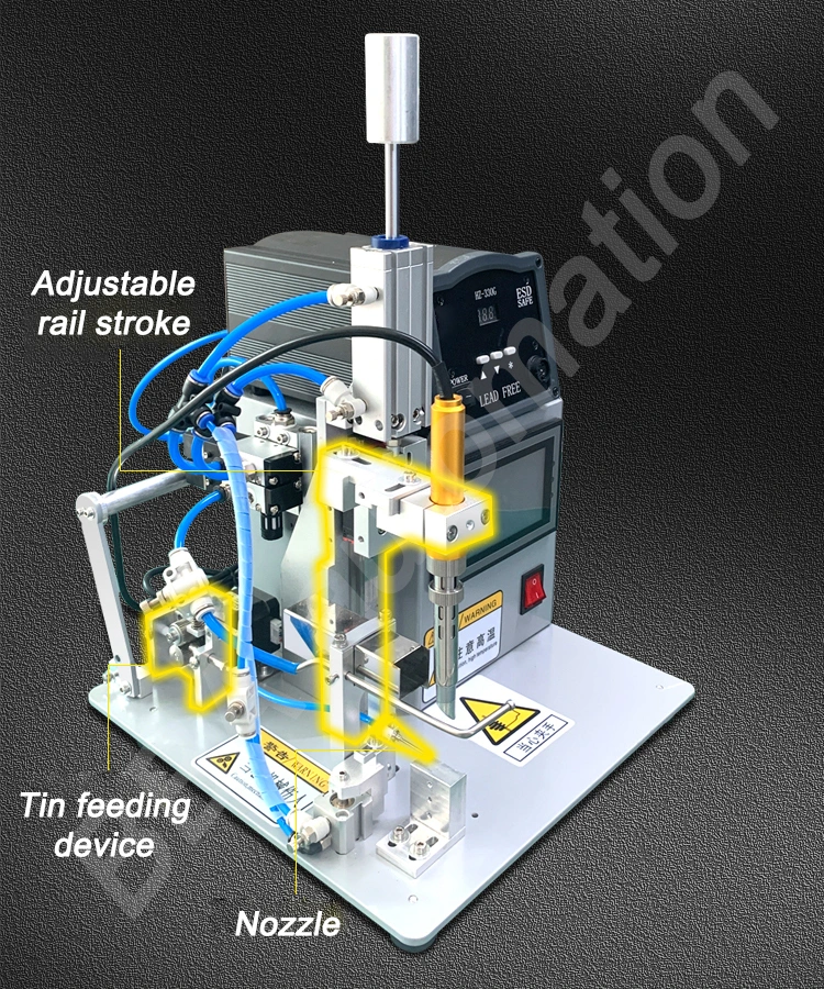 Bba Coaxial Cable Soldering Machine for PCB LED Wires Constant Temperature Soldering Machine for PCB LED Wires Constant Temperature Soldering Iron Robot