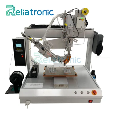 Desktop Automatic Soldering Robot for Single Head Dual Rail Soldering