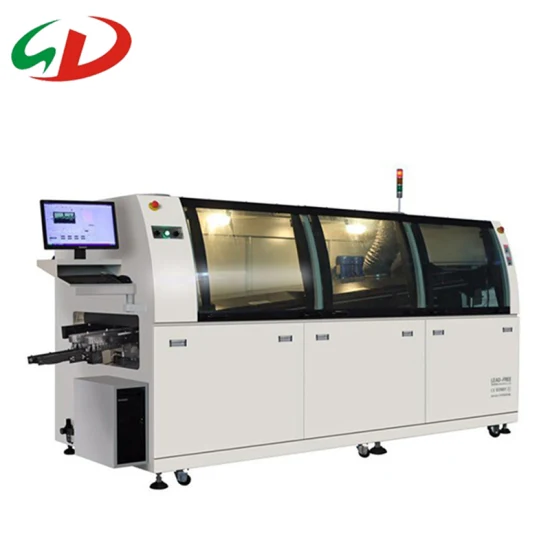 Wave Soldering 2023 High Quality Factory Price PCB LED Production Line Wave Soldering Machine