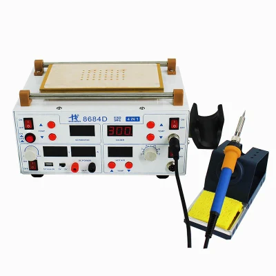 4in1 Soldering BGA Rework Mobile Phone Repairing Machine Station for Phone Repair DIY